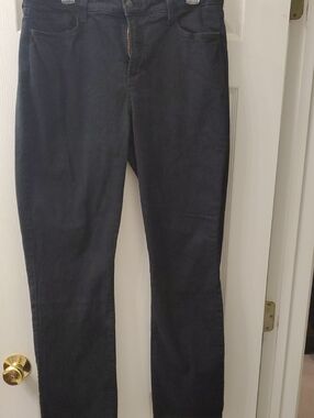 NYDJ Women's Dark Navy Straight-Leg Jeans